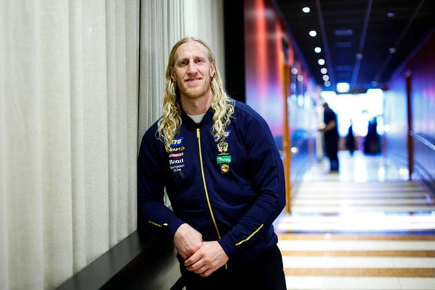 GOTHENBURG, SWEDEN 20260103 Sweden s goalkeeper Mikael Appelgren during Saturday s press conference, PK, Pressekonferenz at Scandic Europa in Gothenburg with the Swedish national handball team ahead of the 2026 European Championship, EM, Europameisterschaft GÖTEBORG SWEDEN x9200x