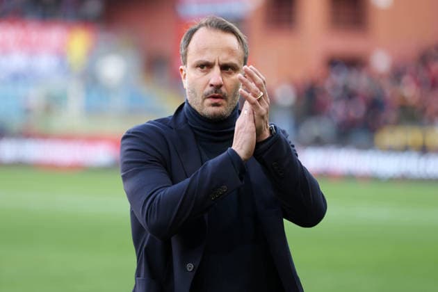 January 3, 2026, Genoa, Rome, Italy: January 3, 2026, Genoa. Serie A football championship, Genoa vs. Pisa, pictured is coach Alberto Gilardino. Serie A Football Championship, Genoa Vs. Pisa  - ZUMAa289 20260103_zia_a289_001 Copyright: xGabrielexSirix