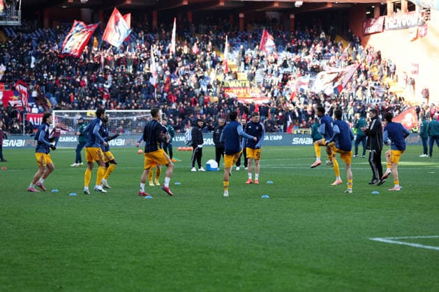 CALCIO - Serie A - Genoa CFC vs Pisa SC Serie A, Day 18, Stadio Ferraris, Genova, Genoa - Pisa, in the photo: training Pisa Genoa Italy  Copyright: xIPAxSport ABACAx