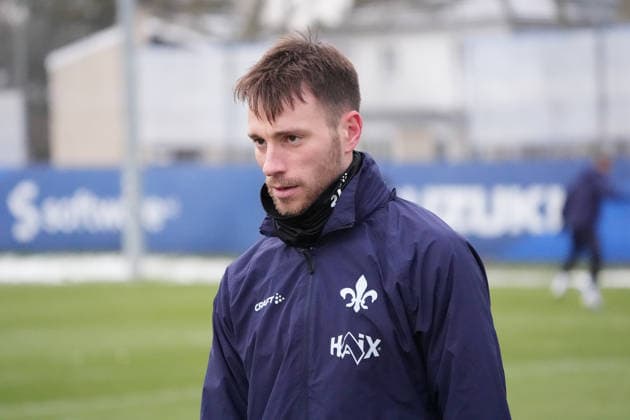 Matthias Bader (SV Darmstadt 98) - 03.01.2026 2. Bundesliga, Saison 25 26: SV Darmstadt 98 Trainingsauftakt, Stadion am Boellenfalltor, emonline, emspor,