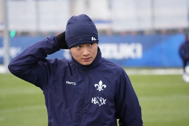 Yosuke Furukawa (SV Darmstadt 98) - 03.01.2026 2. Bundesliga, Saison 25 26: SV Darmstadt 98 Trainingsauftakt, Stadion am Boellenfalltor, emonline, emspor,