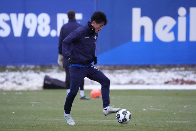Hiroki Akiyama (SV Darmstadt 98) - 03.01.2026 2. Bundesliga, Saison 25 26: SV Darmstadt 98 Trainingsauftakt, Stadion am Boellenfalltor, emonline, emspor,