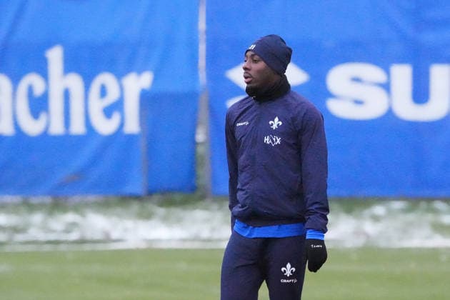 Merveille Papela (SV Darmstadt 98) - 03.01.2026 2. Bundesliga, Saison 25 26: SV Darmstadt 98 Trainingsauftakt, Stadion am Boellenfalltor, emonline, emspor,
