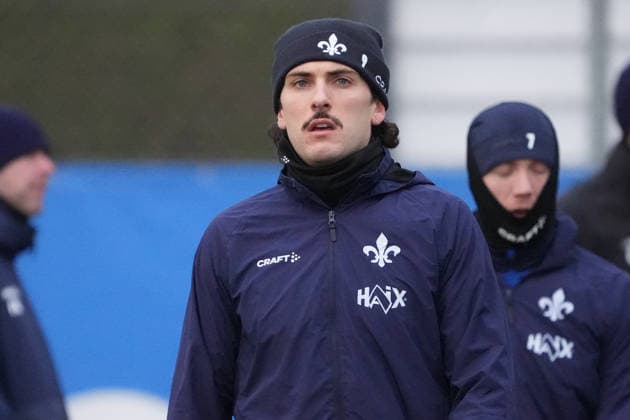 Frasier Hornby (SV Darmstadt 98) - 03.01.2026 2. Bundesliga, Saison 25 26: SV Darmstadt 98 Trainingsauftakt, Stadion am Boellenfalltor, emonline, emspor,