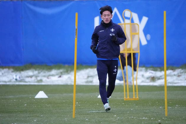 Hiroki Akiyama (SV Darmstadt 98) - 03.01.2026 2. Bundesliga, Saison 25 26: SV Darmstadt 98 Trainingsauftakt, Stadion am Boellenfalltor, emonline, emspor,