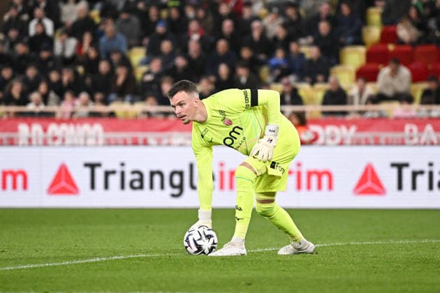 AS Monaco v Olympique Lyonnais - Ligue 1 McDonald s 2025 2026 16 Philipp KOHN (asm) during the Ligue 1 McDonald s match between Monaco and Lyon at Stade Louis II on January 3, 2026 in Monaco, Monaco. Monaco Monaco  Copyright: xFEPx 776348239