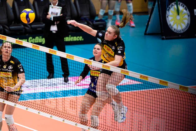 Monika, Brancuska (Diagonalangriff, VfB Suhl LOTTO Thueringen, 25) GER, Thueringen, VfB Suhl LOTTO Thüringen gegen Schwarz-Weiss Erfurt, Volleyball, Volleyball Bundesliga, Spielnr. 2084, Samstag, 03.01.2026 GER, Thueringen, VfB Suhl LOTTO Thüringen gegen Schwarz-Weiss Erfurt, Volleyball, Volleyball Bundesliga, Spielnr. 2084, Samstag, 03.01.2026 Eisenach Copyright: xEibner-Pressefoto MartinxHerbstx EP_MHT