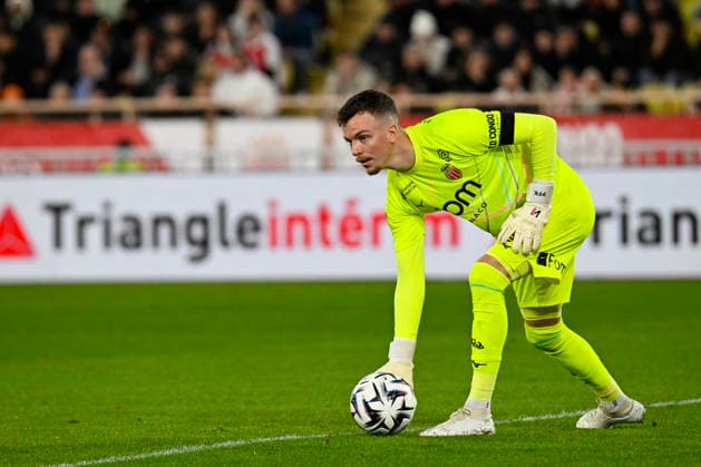 FOOTBALL : AS Monaco VS Olympique Lyonnais - Ligue 1 Mc™Donalds - 03 01 2026 Philipp Köhn (ASM) - Ligue 1 McDonald™s match between AS Monaco and Olympique Lyonnais on January 03, 2026 at the Louis II Stadium in Monaco. MonacoMonaco  Copyright: xWilliamxCannarellax