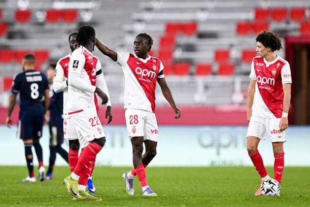 AS Monaco v Olympique Lyonnais - Ligue 1 McDonald s 2025 2026 28 Mamadou COULIBALY (asm) during the Ligue 1 McDonald s match between Monaco and Lyon at Stade Louis II on January 3, 2026 in Monaco, Monaco. Monaco Monaco  Copyright: xFEPx 776348239