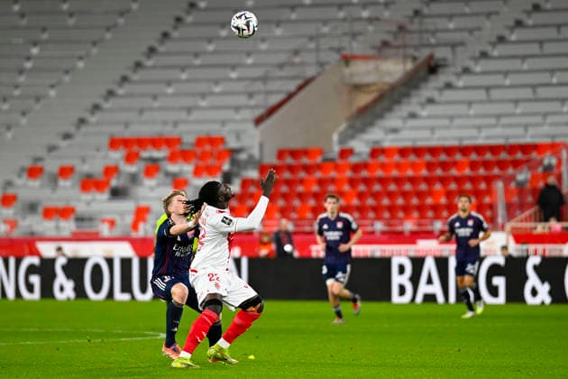 FOOTBALL : AS Monaco VS Olympique Lyonnais - Ligue 1 Mc™Donalds - 03 01 2026 Mohammed Salisu (ASM) - Ligue 1 McDonald™s match between AS Monaco and Olympique Lyonnais on January 03, 2026 at the Louis II Stadium in Monaco. MonacoMonaco  Copyright: xWilliamxCannarellax