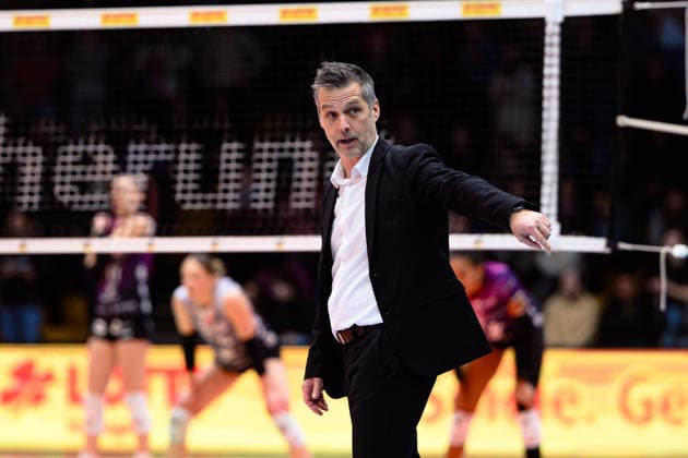GER, VfB Suhl LOTTO Thueringen gegen Schwarz-Weiss Erfurt, Frauen, Volleyball, Bundesliga, Spielnr. 2084, 03.01.2026 GER, VfB Suhl LOTTO Thueringen gegen Schwarz-Weiss Erfurt, Frauen, Volleyball, Bundesliga, Spielnr. 2084, 03.01.2026 Eisenach Copyright: xEibner-Pressefoto MartinxHerbstx EP_MHT