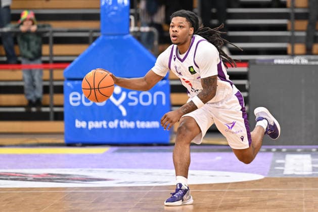 BG Göttingen - Uni Baskets Münster Jordan Sears ( 3, GOT) im Spiel der BARMER 2. Basketball Bundesliga ProA zwischen der BG Göttingen und den Uni Baskets Münster in der Sparkassen-Arena am 03.01.2026 in Göttingen, Deutschland. Göttingen Niedersachsen Deutschland