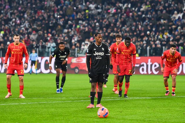 2026-01-03 Juventus FC v US Lecce - Serie A TURIN, ITALY - JANUARY 3: Jonathan David of Juventus FC during the Serie A match between Juventus FC and US Lecce at Allianz Stadium on January 3, 2026 in Turin, Italy. (Photo by Alberto Gandolfo BSR Agency) Turin Italy Content not available for redistribution in The Netherlands directly or indirectly through any third parties. Copyright: xBSRxAgencyx