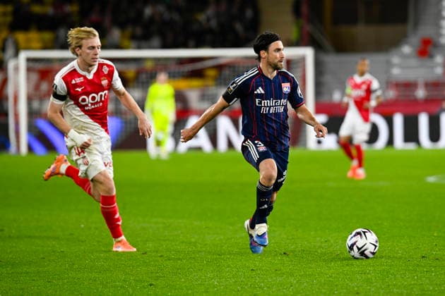 FOOTBALL : AS Monaco VS Olympique Lyonnais - Ligue 1 Mc™Donalds - 03 01 2026 Nicolas Tagliafico (OL) - Ligue 1 McDonald™s match between AS Monaco and Olympique Lyonnais on January 03, 2026 at the Louis II Stadium in Monaco. MonacoMonaco  Copyright: xWilliamxCannarellax