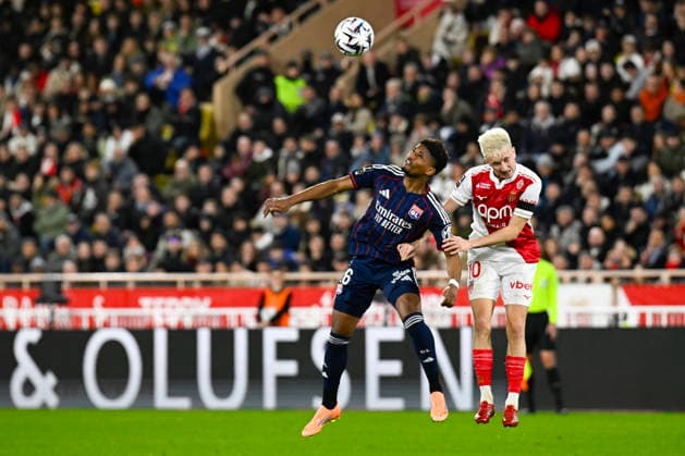 FOOTBALL : AS Monaco VS Olympique Lyonnais - Ligue 1 Mc™Donalds - 03 01 2026 Abner (OL) - Ligue 1 McDonald™s match between AS Monaco and Olympique Lyonnais on January 03, 2026 at the Louis II Stadium in Monaco. MonacoMonaco  Copyright: xWilliamxCannarellax