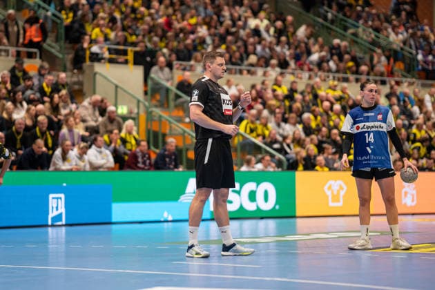 Borussia Dortmund (GER) vs. HSG Blomberg-Lippe (GER), Handball, 1. Handball Bundesliga Frauen, 11. Spieltag, 3.1.2026, Saision 2025 2026, Dortmund Konrad Gimmler (Schiedsrichter) Dortmund Sporthalle Wellinghofen Deutschland