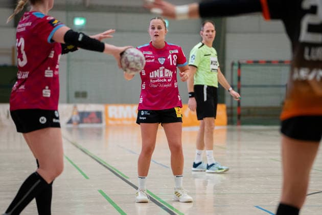 Handball I Frauen I Saison 2025-2026 I 2. Bundesliga I 12. Spieltag I VfL Waiblingen - Rostocker HC I 03.01.2026 Marie Sophie Grabowski (18, Rostocker HC) Waiblingen Rundsporthalle Baden-Württemberg Deutschland Copyright: xLobeca MaxxPetershansx