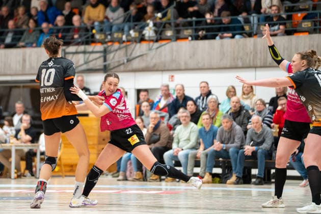 Handball I Frauen I Saison 2025-2026 I 2. Bundesliga I 12. Spieltag I VfL Waiblingen - Rostocker HC I 03.01.2026 Lidia Halawczak (22, Rostocker HC) Waiblingen Rundsporthalle Baden-Württemberg Deutschland Copyright: xLobeca MaxxPetershansx