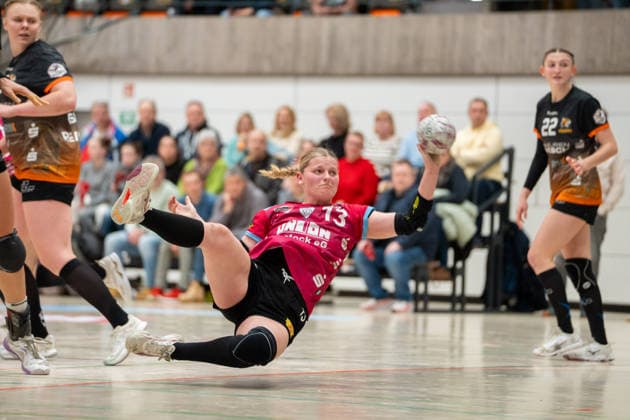 Handball I Frauen I Saison 2025-2026 I 2. Bundesliga I 12. Spieltag I VfL Waiblingen - Rostocker HC I 03.01.2026 Merja Wohlfeil (13, Rostocker HC) Waiblingen Rundsporthalle Baden-Württemberg Deutschland Copyright: xLobeca MaxxPetershansx