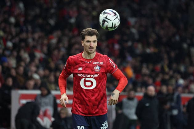 FOOTBALL : LOSC Lille vs Stade Rennais - Ligue 1 J17 - 03 01 2026 Thomas MEUNIER (LOSC Lille) lors du match LOSC Lille vs Stade Rennais, Ligue 1 J17, Decathlon Arena stade Pierre Mauroy, le 3 janvier 2026 - photo Laurent Sanson PsnewZ  Copyright: xLaurentxSANSONx xPsnewZx