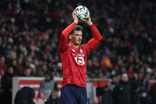 FOOTBALL : LOSC Lille vs Stade Rennais - Ligue 1 J17 - 03 01 2026 Thomas MEUNIER (LOSC Lille) lors du match LOSC Lille vs Stade Rennais, Ligue 1 J17, Decathlon Arena stade Pierre Mauroy, le 3 janvier 2026 - photo Laurent Sanson PsnewZ  Copyright: xLaurentxSANSONx xPsnewZx