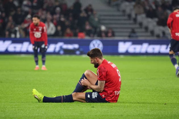 FOOTBALL : LOSC Lille vs Stade Rennais - Ligue 1 J17 - 03 01 2026 Olivier GIROUD (LOSC Lille) lors du match LOSC Lille vs Stade Rennais, Ligue 1 J17, Decathlon Arena stade Pierre Mauroy, le 3 janvier 2026 - photo Laurent Sanson PsnewZ  Copyright: xLaurentxSANSONx xPsnewZx