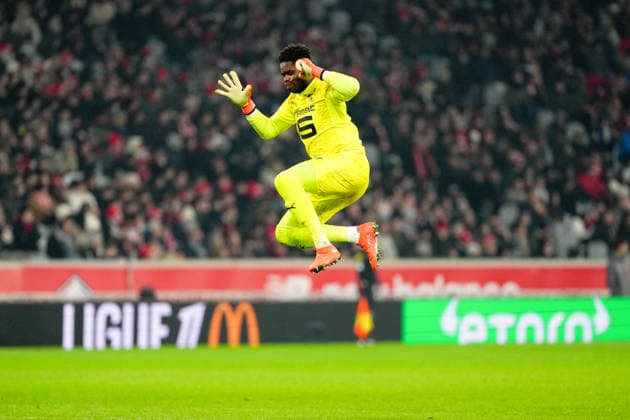 LOSC Lille v Stade Rennais FC - Ligue 1 McDonald s 2025 2026 30 Brice SAMBA (srfc) during the Ligue 1 McDonald s match between Lille and Rennes at Stade Pierre Mauroy on January 3, 2026 in Lille, France. Lille France  Copyright: xFEPx 776348244