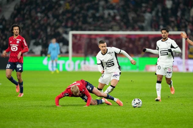LOSC Lille v Stade Rennais FC - Ligue 1 McDonald s 2025 2026 95 Przemyslaw FRANKOWSKI (srfc) during the Ligue 1 McDonald s match between Lille and Rennes at Stade Pierre Mauroy on January 3, 2026 in Lille, France. Lille France  Copyright: xFEPx 776348244