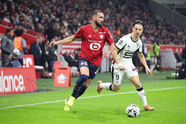 FOOTBALL : LOSC Lille vs Stade Rennais - Ligue 1 J17 - 03 01 2026 Nabil BENTALEB (LOSC Lille) lors du match LOSC Lille vs Stade Rennais, Ligue 1 J17, Decathlon Arena stade Pierre Mauroy, le 3 janvier 2026 - photo Laurent Sanson PsnewZ  Copyright: xLaurentxSANSONx xPsnewZx