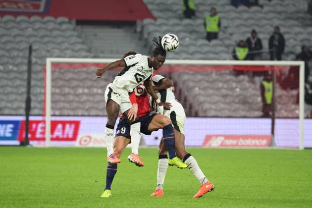 FOOTBALL : LOSC Lille vs Stade Rennais - Ligue 1 J17 - 03 01 2026 Alidu SEIDU (Stade Rennais) lors du match LOSC Lille vs Stade Rennais, Ligue 1 J17, Decathlon Arena stade Pierre Mauroy, le 3 janvier 2026 - photo Laurent Sanson PsnewZ  Copyright: xLaurentxSANSONx xPsnewZx