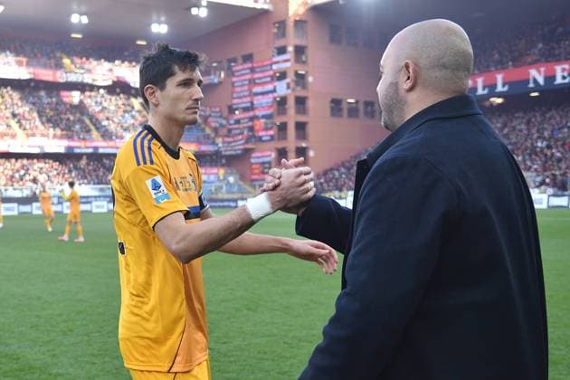 Stefano Moreo (Pisa) during Genoa CFC vs Pisa SC, Italian soccer Serie A match in Genoa, Italy, January 03 2026  Copyright: xGabrielexMasotti IPAxSportx xipa-agency.netx xx IPA_69656719 IPA_Agency_IPA69656719
