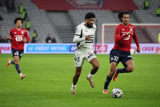 FOOTBALL : LOSC Lille vs Stade Rennais - Ligue 1 J17 - 03 01 2026 Mahdi CAMARA (Stade Rennais) lors du match LOSC Lille vs Stade Rennais, Ligue 1 J17, Decathlon Arena stade Pierre Mauroy, le 3 janvier 2026 - photo Laurent Sanson PsnewZ  Copyright: xLaurentxSANSONx xPsnewZx