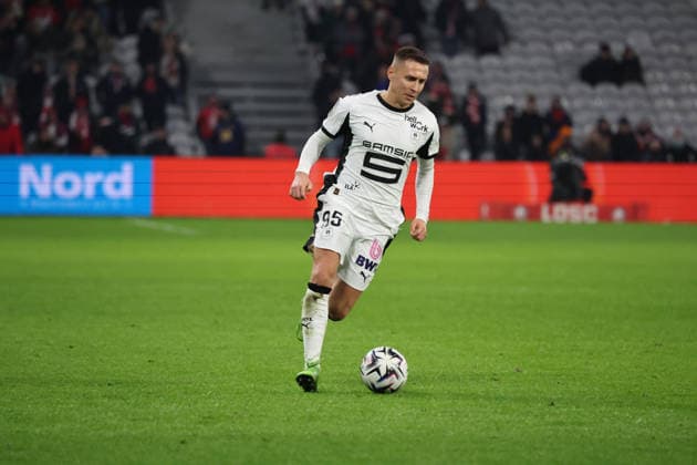 FOOTBALL : LOSC Lille vs Stade Rennais - Ligue 1 J17 - 03 01 2026 Przemyslaw FRANKOWSKI (Stade Rennais) lors du match LOSC Lille vs Stade Rennais, Ligue 1 J17, Decathlon Arena stade Pierre Mauroy, le 3 janvier 2026 - photo Laurent Sanson PsnewZ  Copyright: xLaurentxSANSONx xPsnewZx