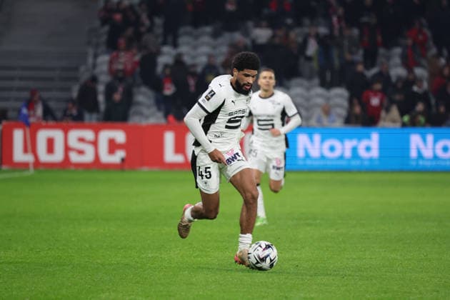FOOTBALL : LOSC Lille vs Stade Rennais - Ligue 1 J17 - 03 01 2026 Mahdi CAMARA (Stade Rennais) lors du match LOSC Lille vs Stade Rennais, Ligue 1 J17, Decathlon Arena stade Pierre Mauroy, le 3 janvier 2026 - photo Laurent Sanson PsnewZ  Copyright: xLaurentxSANSONx xPsnewZx
