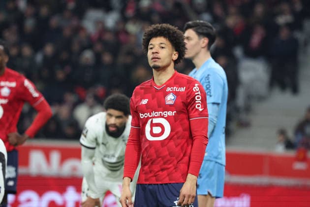 FOOTBALL : LOSC Lille vs Stade Rennais - Ligue 1 J17 - 03 01 2026 Tiago SANTOS (LOSC Lille) lors du match LOSC Lille vs Stade Rennais, Ligue 1 J17, Decathlon Arena stade Pierre Mauroy, le 3 janvier 2026 - photo Laurent Sanson PsnewZ  Copyright: xLaurentxSANSONx xPsnewZx