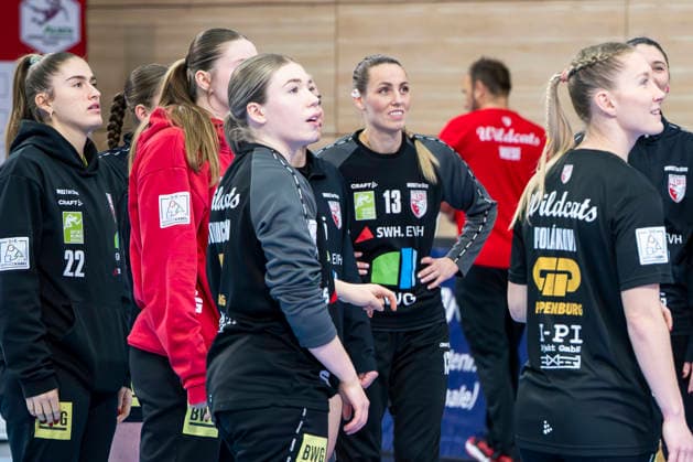 Handball Bundesliga Frauen, Saison 2025 2026 SV Union Halle-Neustadt vs.Buxtehuder SV Halle, Deutschland 03.Januar 2026: Im Bild:Mitte Madeleine Östlund Oestlund (Halle) Halle Saale SWH Arena Sachsen-Anhalt Deutschland