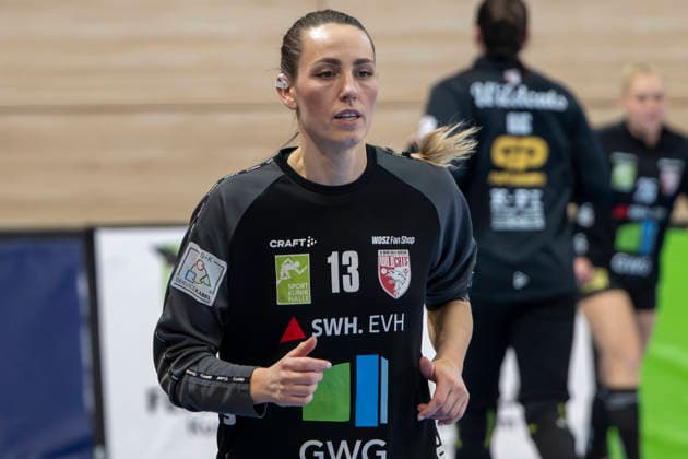 Handball Bundesliga Frauen, Saison 2025 2026 SV Union Halle-Neustadt vs.Buxtehuder SV Halle, Deutschland 03.Januar 2026: Im Bild:Madeleine Östlund Oestlund (Halle) Halle Saale SWH Arena Sachsen-Anhalt Deutschland
