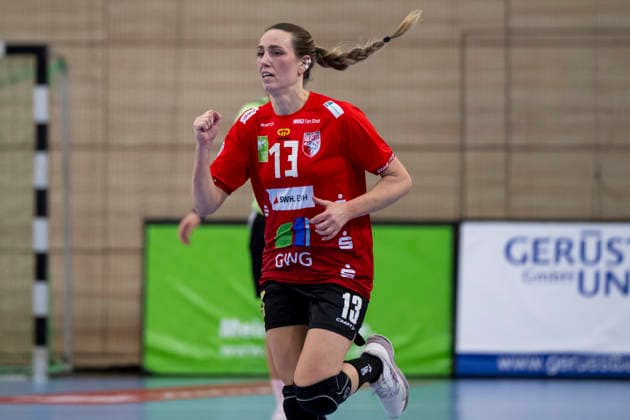 Handball Bundesliga Frauen, Saison 2025 2026 SV Union Halle-Neustadt vs.Buxtehuder SV Halle, Deutschland 03.Januar 2026: Im Bild:Madeleine Östlund Oestlund (Halle) Halle Saale SWH Arena Sachsen-Anhalt Deutschland