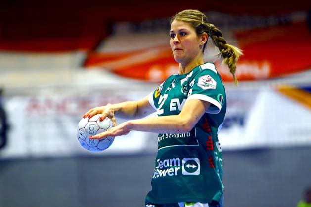 Sina Ehmann (Göppingen) Handball Frauen 1.Bundesliga 2025 26 BSV Sachsen Zwickau - Frisch Auf Göppingen 25:23 am 3.1.2026 in der Sparkassen-Arena Zwickau BSV Sachsen Zwickau - Frisch Auf Göppingen