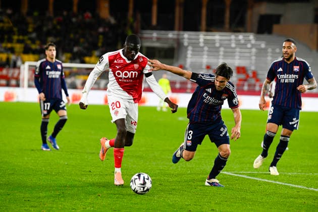 FOOTBALL : AS Monaco VS Olympique Lyonnais - Ligue 1 Mc™Donalds - 03 01 2026 Kassoum Ouattara (ASM) - Ligue 1 McDonald™s match between AS Monaco and Olympique Lyonnais on January 03, 2026 at the Louis II Stadium in Monaco. MonacoMonaco  Copyright: xWilliamxCannarellax