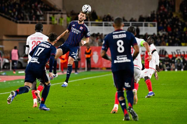 FOOTBALL : AS Monaco VS Olympique Lyonnais - Ligue 1 Mc™Donalds - 03 01 2026 Tanner Tessmann (OL) - Ligue 1 McDonald™s match between AS Monaco and Olympique Lyonnais on January 03, 2026 at the Louis II Stadium in Monaco. MonacoMonaco  Copyright: xWilliamxCannarellax