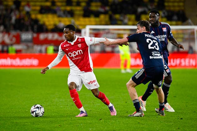FOOTBALL : AS Monaco VS Olympique Lyonnais - Ligue 1 Mc™Donalds - 03 01 2026 Stanis Idumbo (ASM) - Ligue 1 McDonald™s match between AS Monaco and Olympique Lyonnais on January 03, 2026 at the Louis II Stadium in Monaco. MonacoMonaco  Copyright: xWilliamxCannarellax