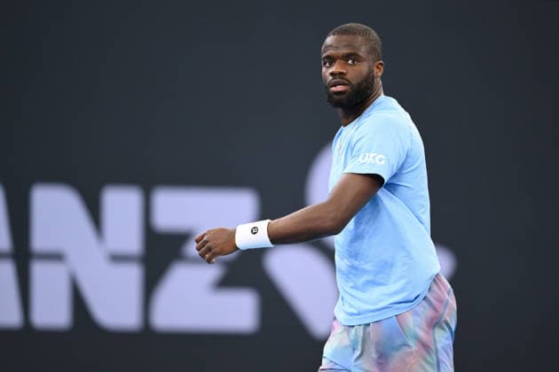 TENNIS BRISBANE INTERNATIONAL, Frances Tiafoe of The United States in action during day 1 of the Brisbane International tennis tournament at Pat Rafter Arena in Brisbane, Sunday, January 4, 2026. ( NO ARCHIVING, EDITORIAL USE ONLY BRISBANE QUEENSLAND AUSTRALIA  Copyright: xZAINxMOHAMMEDx 20260104125461862267