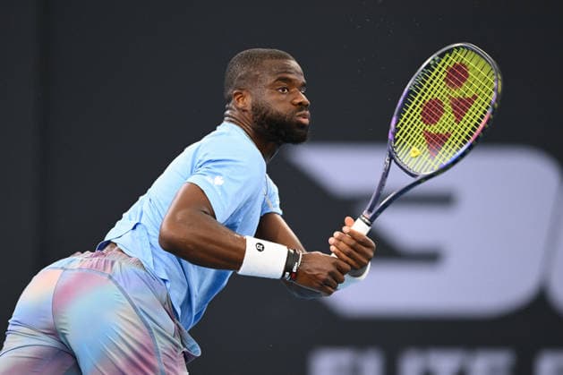 TENNIS BRISBANE INTERNATIONAL, Frances Tiafoe of The United States in action during day 1 of the Brisbane International tennis tournament at Pat Rafter Arena in Brisbane, Sunday, January 4, 2026. ( NO ARCHIVING, EDITORIAL USE ONLY BRISBANE QUEENSLAND AUSTRALIA  Copyright: xZAINxMOHAMMEDx 20260104130060401459
