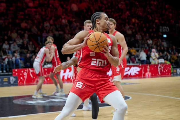 Nürnberg Falcons BC vs. RheinStars Köln, Basketball, 2. Basketball Bundesliga, Bundesliga, Barmer Liga, Pro-Serie A, Nürnberg, KIA Metropol Arena 30nullvier Photographie Nürnberg KIA Metropol Arena Bayern Deutschland Copyright: xAmerican-Football.Networkx