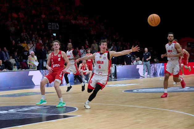 Nürnberg Falcons BC vs. RheinStars Köln, Basketball, 2. Basketball Bundesliga, Bundesliga, Barmer Liga, Pro-Serie A, Nürnberg, KIA Metropol Arena 30nullvier Photographie Nürnberg KIA Metropol Arena Bayern Deutschland Copyright: xGERHARDxLEHNERxxxx30nullvierxPhox