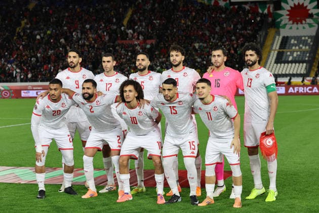 TotalEnergies CAF AFACON Morocco 2025 - Tunisia - Mali - Satde Mohammed V - Casablanca - Morocco National soccer team of Tunisia poses for photographer before their game against Mali during the Africa Cup of Nations (CAN) 2025 match between Tunisia and Mali at the Stade Mohammed V in Casablanca on January 03, 2025 Copyright: xloulidiphotox