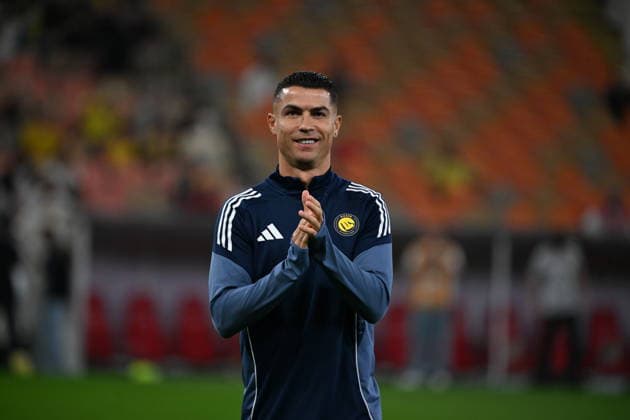 JEDDAH, SAUDI ARABIA - JANUARY 2: Cristiano Ronaldo of Al Nassr during the Saudi Pro League match between Al Ahli and Al Nassr at Alinma Stadium on January 2, 2026 in Jeddah, Saudi Arabia.