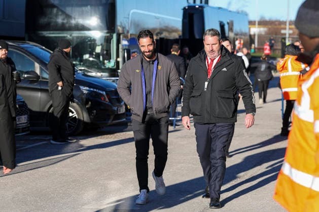Leeds United v Manchester United, ManU Premier League Manchester United Manager Head Coach Ruben Amorim arrives during the Leeds United v Manchester United Premier League match at Elland Road, Leeds, England on 4 January 2026 Credit: Phil Duncan Every Second Media Editorial use only. All images are copyright Every Second Media Limited. No images may be reproduced without prior permission. All rights reserved. Premier League and Football League images are subject to licensing agreements with Football DataCo Limited. see https: www.football-dataco.com Copyright: xIMAGO EveryxSecondxMediax ESM-1736-0008 PhilxDuncanx xEveryxSecondxMediax