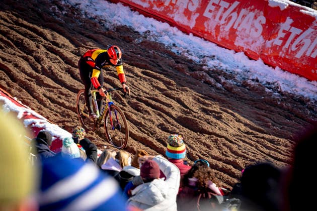 Thibau Nys - BALOISE GLOWI LIONS during the UCI Cyclo-cross World Cup 2025 in ZONHOVEN, Belgium on 29 december 2025, (photo by Marcel van Dorst EYE4images DeFodi Images) -